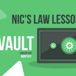 Nic’s Law Lessons - Monthly